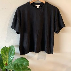 Black Topshop Oversized T-Shirt